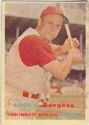 1957 Topps      228     Smoky Burgess UER